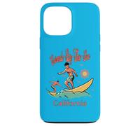 California Carmel-by-The-Sea CA Surfing Pesca en la Playa Carcasa para iPhone 13 Pro MAX