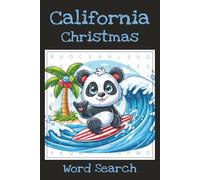 California Christmas Word Search Puzzle Book: Word Searches with Easy to Read Print about California, Christmas, Panda, Holiday, Seasonal and More | ... Adults, Stocking Stuffer & Stress Relief
