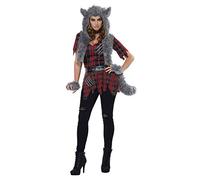 California Costumes 00740L SHE-WOLF - Disfraz de adulto (talla L), color gris