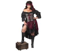 California Costumes 01715 - Disfraz de Pirata Para Mujer Talla Grande, EU 48 - 50
