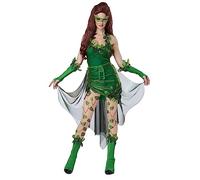 California Costumes 1289 Lethal Beauty - Disfraz de hiedra venenosa para adultos, color verde, talla M