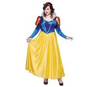 California Costumes- Blancanieves Snow White Disfraz de Adulto, Liso, Color Azul, Amarillo, XL (016891XL)