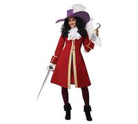 California Costumes, Capitán gancho adulto, grande, rojo/blanco