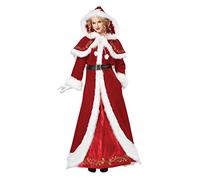 California Costumes Deluxe Classic Mrs. Claus Costume X-Large