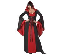 California Costumes Deluxe Hooded Robe Plus Size Costume (Red) 1XL by