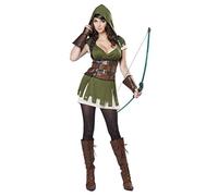 CALIFORNIA COSTUMES Disfraz arquero del bosque mujer - S (38/40)