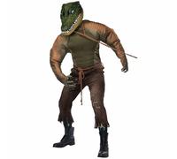 California Costumes Disfraz de Halloween para hombre Gator - Verde - Large/X-Large