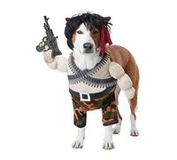 Disfraz de héroe de acción para Mascotas, pequeño, Multicolor