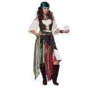 California Costumes - Disfraz de pirata para adulto renacentista - - M
