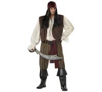 California Costumes, Disfraz de Pirata Rogue para los Hombres, Talla Plus 4XL - 5XL (Indefinido 01641)