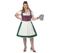 California Costumes Disfraz de sirvienta de cerveza bávara, talla grande 1XL
