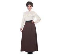 California Costumes Disfraz de Suffragette inglés para adulto - Multi - XS
