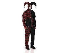 California Costumes - Disfraz Siniestro De Bufón Para Hombre Talla L