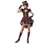 California Costumes Disfraz Steampunk mujer bordeos - M (40/42)