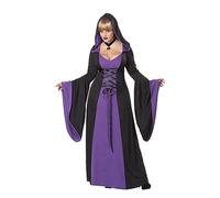 California Costumes Generique - Disfraz Vestido Capucha Violeta Mujer - XXXL (48/50)