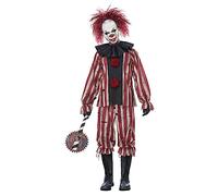California Costumes Mens Plus Size Nightmare Halloween Clown Fancy Dress