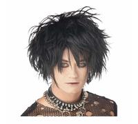 California Costumes Peluca gótica Negra Adulto