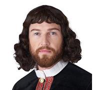 California Costumes, Peluca para hombre Renaissance Lord