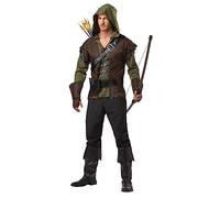 California Costumes Disfraz Robin Hood Adulto, marrón, M para hombre