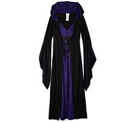 California Costumes Womens Deluxe Hooded Robe PURPLE (Plus Size) - 14 to 16