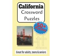 California Crossword Puzzles: Crossword Puzzles with Easy to Read Print about California, California History, Famous Places in California and More | ... for holidays, leisure, learning
