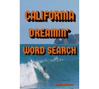 California Dreamin': Word Search with Easy to Read Print about California and more | 6x9 inches, 110 pages | 50+ puzzles ... Gift for Vacations, Holidays, and Free Times