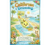 California Dreaming: A Kids Coloring Book of California Places, Food, Animals, and Everyday Life