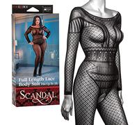 California Exotics Novelties Scandal - Traje de cuerpo de encaje de longitud completa