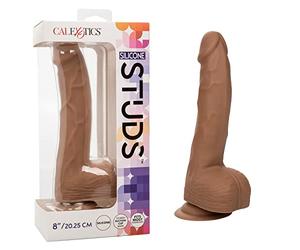 CALIFORNIA EXOTICS SILICONE STUDS 20,32 CM BROWN