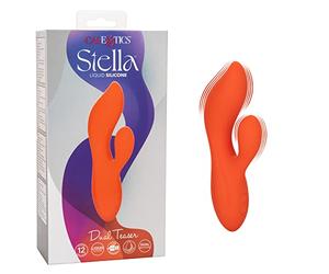 CALIFORNIA EXOTICS STELLA DUAL TEASER NARANJA