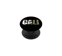 California Flag Cali Home Love Hombres Mujeres Niños PopSockets PopGrip Adhesivo