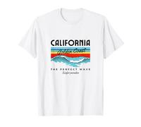 California Golden Coast El paraíso perfecto para surfistas Camiseta
