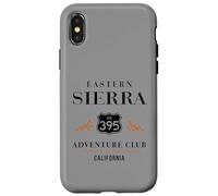 California Highway 395 Eastern Sierra Senderismo Adventure Club Carcasa para iPhone X/XS