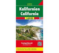 California, mapa de carreteras. Escala 1:600.000. Freytag & Berndt.: Wegenkaart 1:500 000: AK 204 (Auto karte)