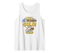 California o Busto 1849 Gold Rush Historia Camiseta sin Mangas