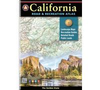 Atlas de carreteras y recreación de California – El Estado Dorado