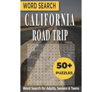 California Road Trip Word Search Puzzle Book: Easy-to-Read Word Searches Featuring Outdoors, West Coast, Travel, Santa Monica, Nature, Geography, and ... Relaxation) (U.S. Travel Word Search Series)