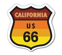 California Route US USA 66 Highway Road Car Sticker Decal