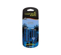 California Scents Ambientador de Coche en Bastones de Ventilación - Fragancia Duradera de Coche Nuevo - 4 Unidades con Ajuste Personalizable del Aroma, Ideal para Cualquier Vehículo