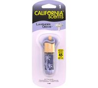California Scents Ambientador de Coche en Botella Colgante - Fragancia Duradera de Lavanda (Hasta 45 Días) - Fácil de Colgar y Disfrutar de Aromas Atrevidos y Relajantes, 1 Unidad