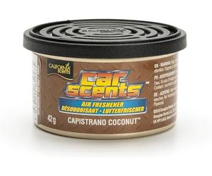 California Scents Ambientador de coche en Lata - Fragancia Duradera de Coco (Hasta 30 Días) - Control de Intensidad de Olor para un Ambiente Fresco y Personalizado en tu Coche, 42g