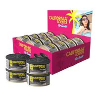 California Scents Ambientador de coche en Lata - Fragancia Duradera de Hielo (Hasta 30 Días) - Control de Intensidad de Olor para un Ambiente Fresco y Personalizado en tu Coche, 42g