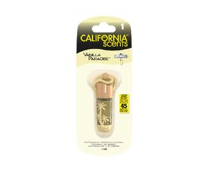 California Scents Hanging Vial Vanilla Paradise ambientador para coche 5 ml