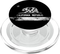 California State - Bandera de Oso Gris PopSockets PopGrip para MagSafe