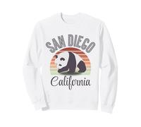 California State San Diego Retro Panda Zoo Sudadera