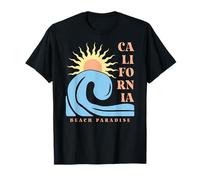 California Summer Sunshine Beach Paradise Summer Camiseta