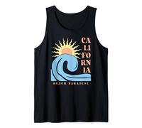 California Summer Sunshine Beach Paradise Summer Camiseta sin Mangas