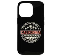 California Summer Vacation, Sunshine, Take me to The Beach Carcasa para iPhone 13 Pro
