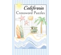 California Themed Crossword Book: 50+ Puzzles all about the Golden State | 6x9