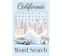 California Themed Word Search: A Sunny Collection of 55 California-Inspired Word Search Puzzles